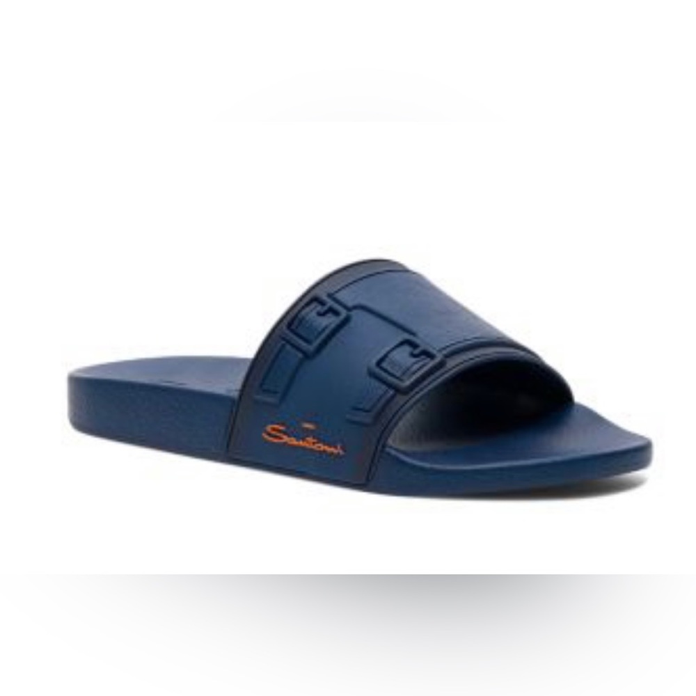 NIB Santoni Men's Edison-Tpuu59 Slip On Pool Slide
Sandals
